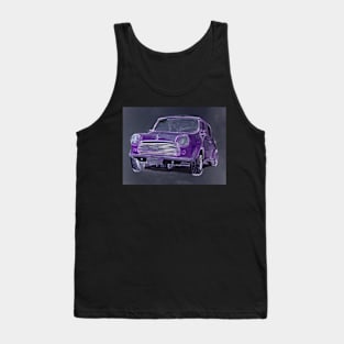 Classic Mini Chalk Purple Tank Top